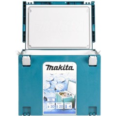 "Makita Makpac 4 Thermo Box - Black & Silver | Durable, Stylish, and Versatile Storage Solution"